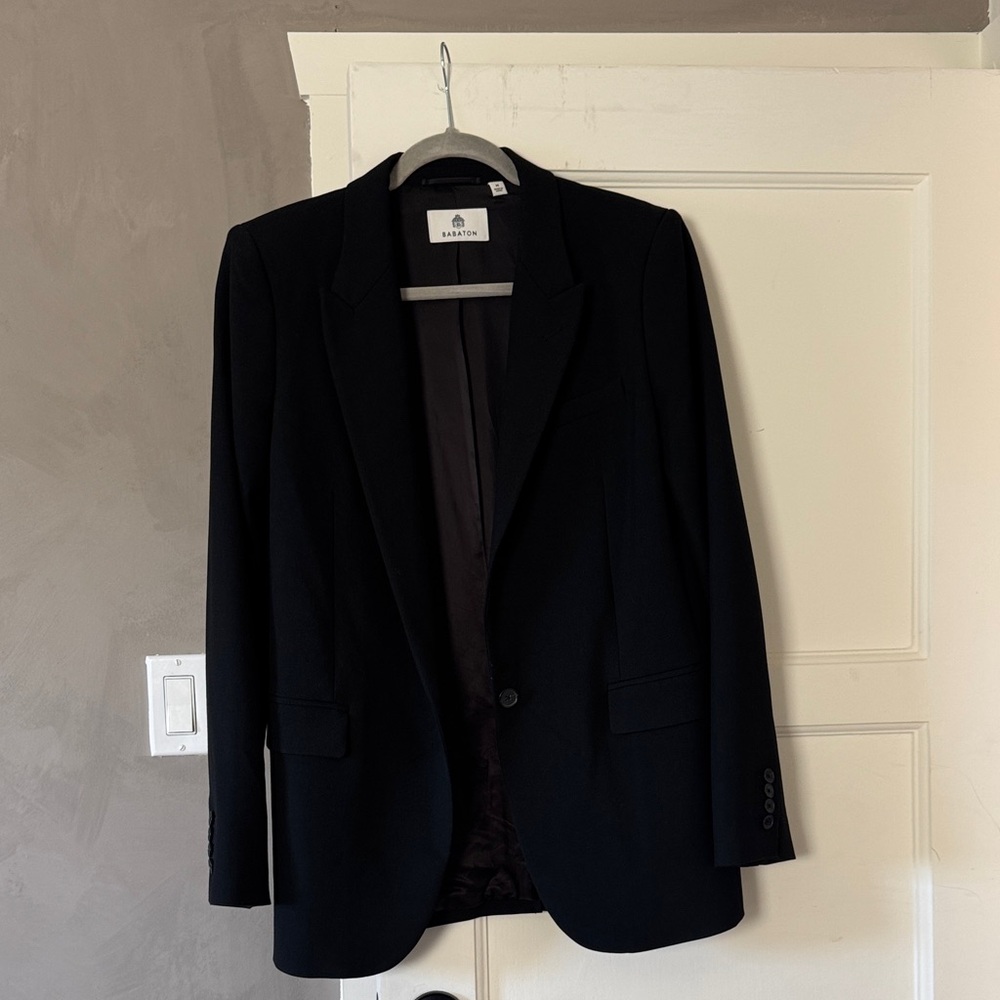 Babaton/Aritzia Oversized Black Blazer